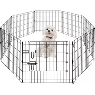 Pawblic🐶DIY คอกหมา คอกหมาพับได้ คอกแมว คอกกระต่าย กรงสัตว์เลี้ยง คอกกั้นสัตว์ 🐶 (มีประตู)