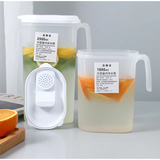 เหยือกน้ำพลาสติก เหยือกน้ำสไตล์ญี่ปุ่น จุปริมาณได้เยอะ [1.8L/2.5L/3.5L] เหยือกใส่น้ำ Plastic jug