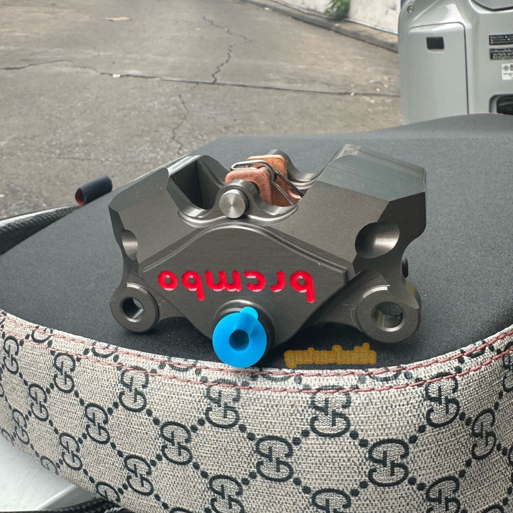 ￼ปั้มด้วง ตัวเหมือนสุดตาราง 2POT ล็อตใหม่ 2024 สีเข้ม!! เลเซอร์พร้อม รับประกันปั้มเบรค(รั่วซึม6เดือน)