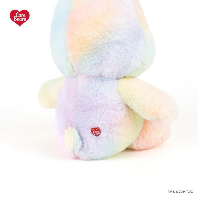 ตุ๊กตาหมี ของแท้💯 แคร์แบร์ TogethernessBear ขนาด 25cm และ45cm ลายสายรุ้งหมุนเกลียวคล้องกัน
