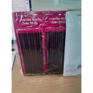 ใหม่!!! กาวแท่ง สีใสและสีดำ สำหรับใส่ปืนยิงกาว กาวแท่งคุณภาพดี เหนียวติดง่าย ยกโหล 12 แพค