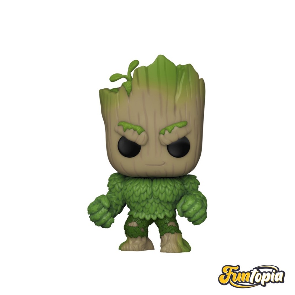 Funko POP! (81338) - Groot as Hulk (1397) POP! Marvel: We Are Groot