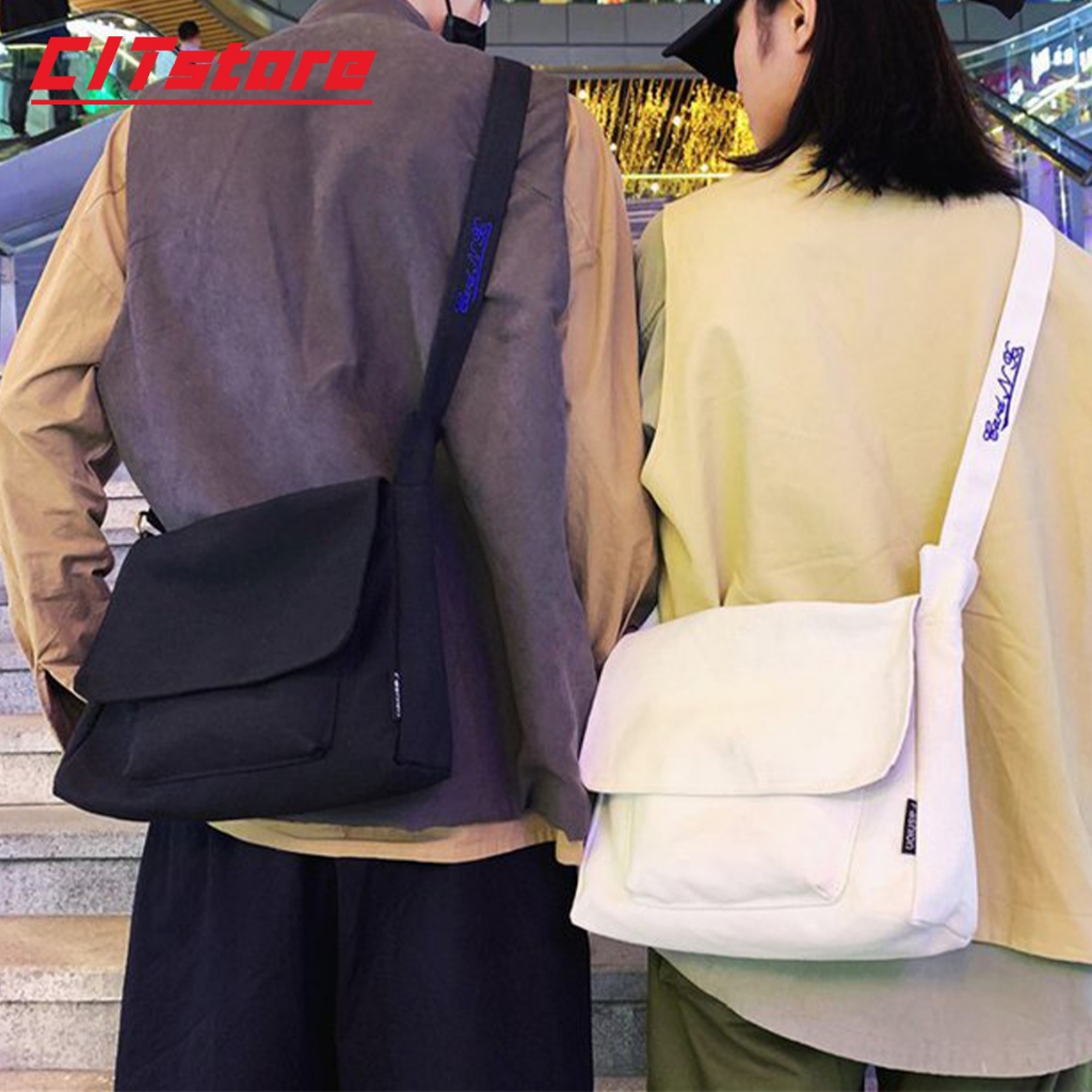 กระเป๋าสะพายไหล่ ผ้าไนล่อน ขนาดใหญ่ จุของได้เยอะ แฟชั่นสําหรับเดินป่า