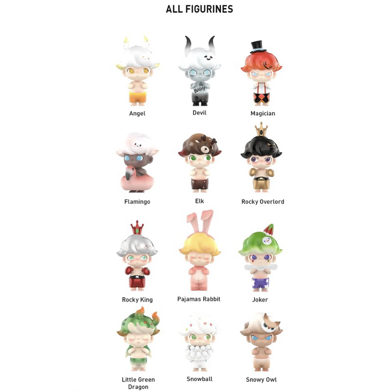 สินค้าพร้อมส่งในไทย POP MART DIMOO Retro Series