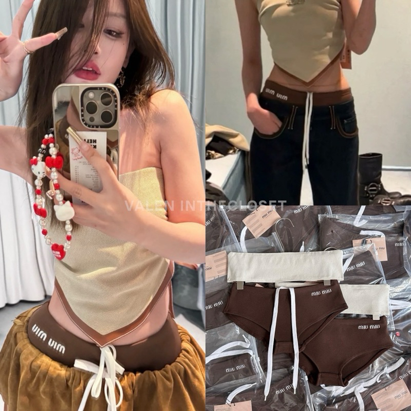𝗠𝗜𝗨 𝗨𝗡𝗗𝗘𝗥𝗪𝗘𝗔𝗥 ไอเท็มสุดฮิต บิกินี่ งานปัก ผ้าหนาอย่างดี