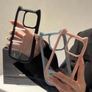 Ins 3D แมวหูสําหรับ เคสไอโฟน for iPhone 17 16 11 13 12 15 14…