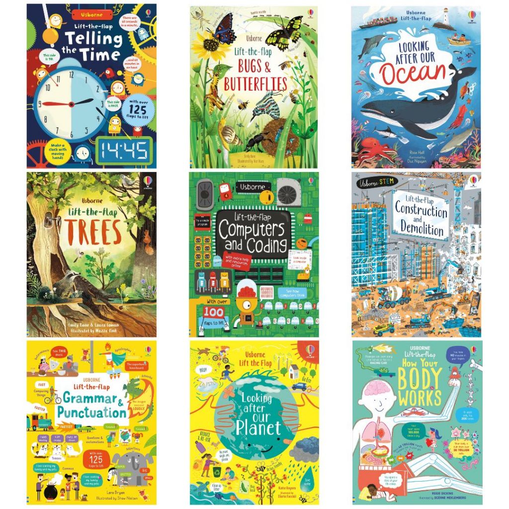Usborne Lift-the-Flap 6+ Years Series
