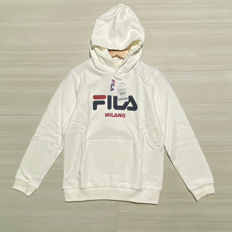 FK2POB3103X. เสื้อฮู้ดเด็กแขนยาว FILA ผลิตจากผ้าคุณภาพดี แท้ป้ายห้อย