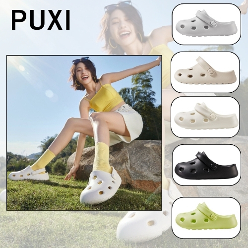 PUXI  รองเท้าหัวโต รัดส้นหัวโต รองเท้าแตะ กันลื่น รองเท้า ผู้ใหญ่ แฟชั่นฤดูร้อน P17510S