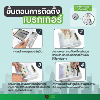 ตู้คอนซูมเมอร์ 5 ช่อง เมน MCB และ กันดูด RCBO ตู้เบรกเกอร์ ตู้โหลดกันไฟรั่ว NANO Plus