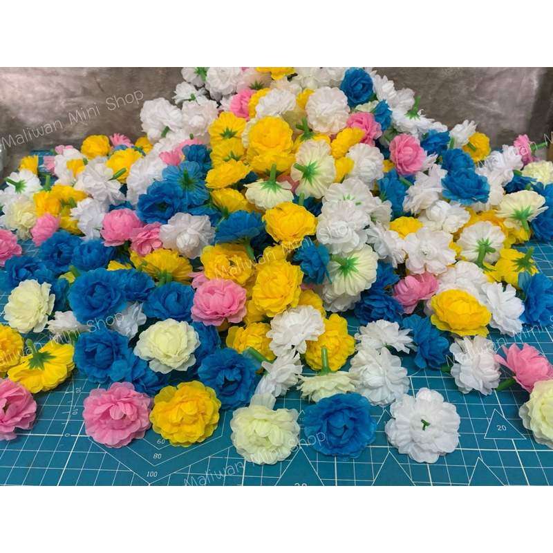 มะลิผ้า หัวดอกมะลิ แพค 100 ดอก มะลิบาน มะลิตูม มะลิประดิษฐ์