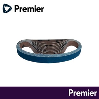 ผ้าทรายสายพานสีฟ้า สีแดง (x10เส้น) เบอร์ 80 ขนาด 20x520มล. R…