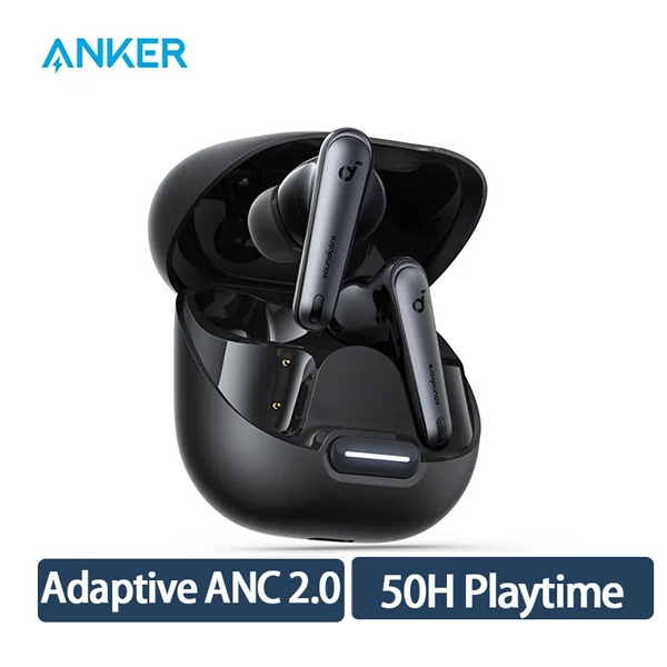 Anker Soundcore Liberty 4 NC Bluetooth Earphones Adaptive ANC 2.0 Best Noise-Cancelling Wireless Ear