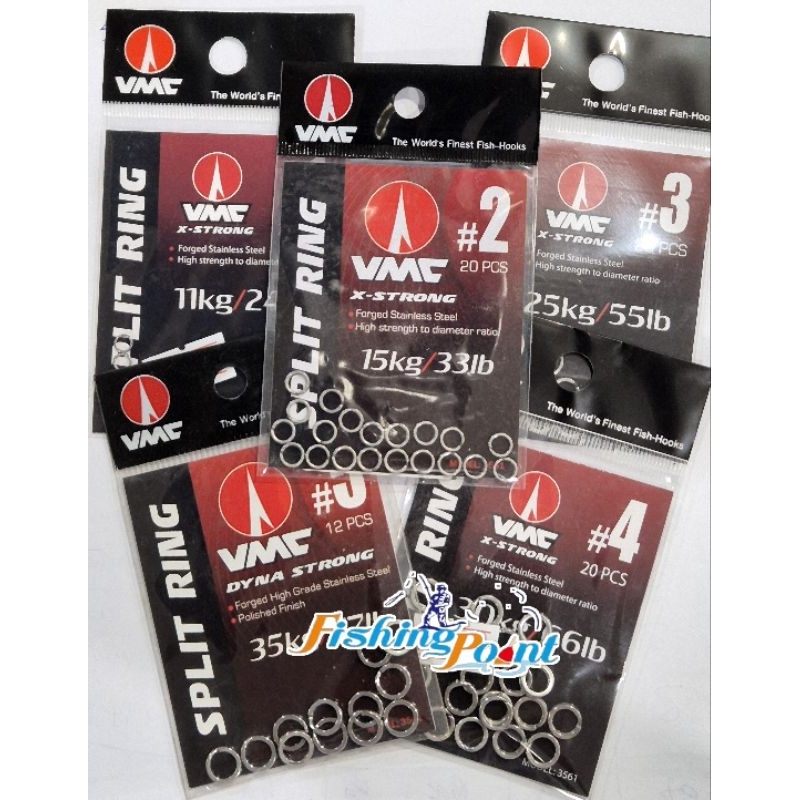 สปลิทริง vmc Split ring VMC X-STRONG (forged stainless steel)