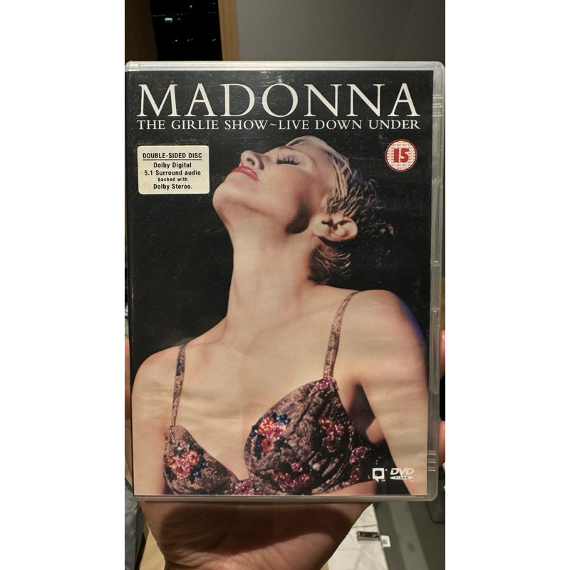 DVD คอนเสิร์ท Madonna The Girlie Show (Live Down Under)