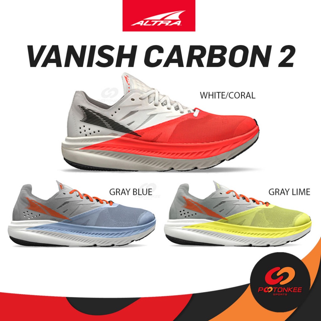 ALTRA VANISH CARBON 2 รองเท้าวิ่งผู้ชายและผู้หญิง รองเท้าถนนสายแข่ง มีแผ่นคาร์บอน