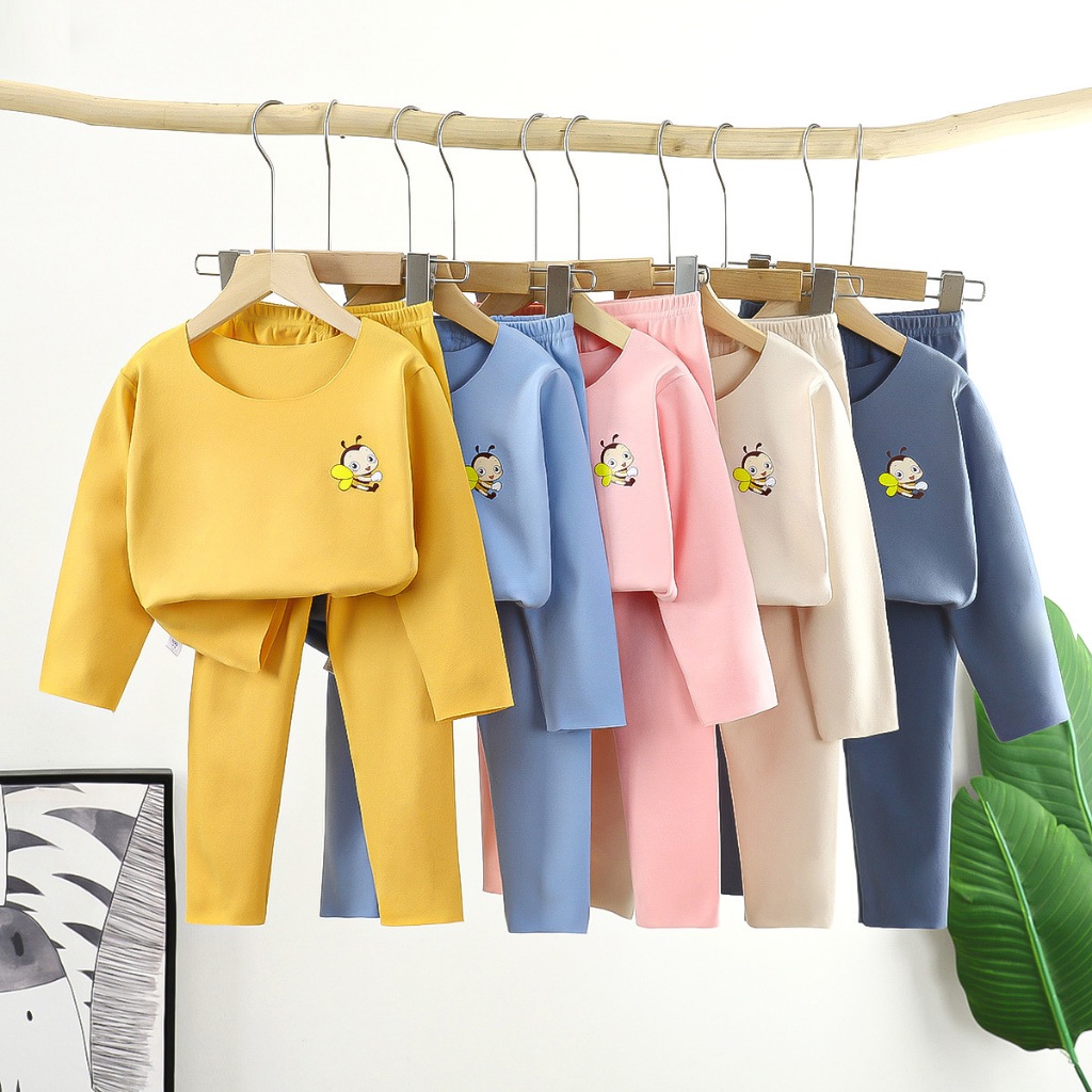 💥ส่งจากไทย💥 ราคาถูก! ชุดนอนเด็กผ้านุ่ม 1-6 ขวบ CK174