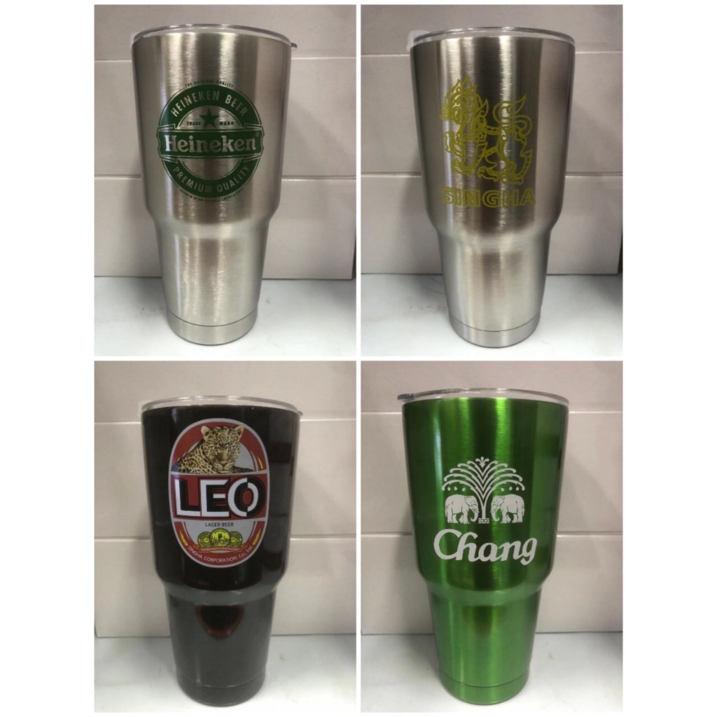แก้วน้ำ แก้วน้ำเยติ 30OZ/900ML แก้วเก็บอุณหภูมิ แก้วเก็บความเย็น แก้วน้ำสแตนเลส