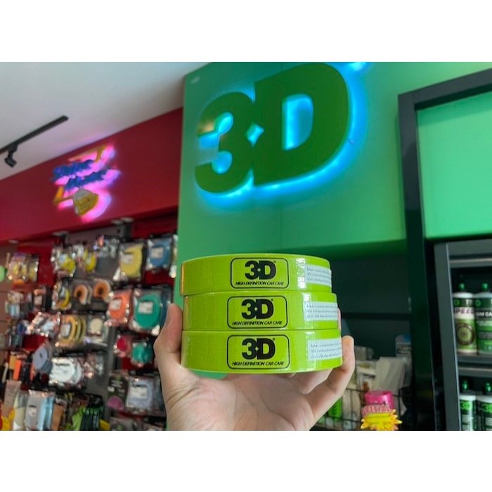 เทปกาว คุณภาพสูง 3D USA รุ่นใหม่ V2 ขนาด 18mm/ 24mm ยาว 50 เมตร ขัดสีรถยนต์ พ่นสีรถ นำจาก USA