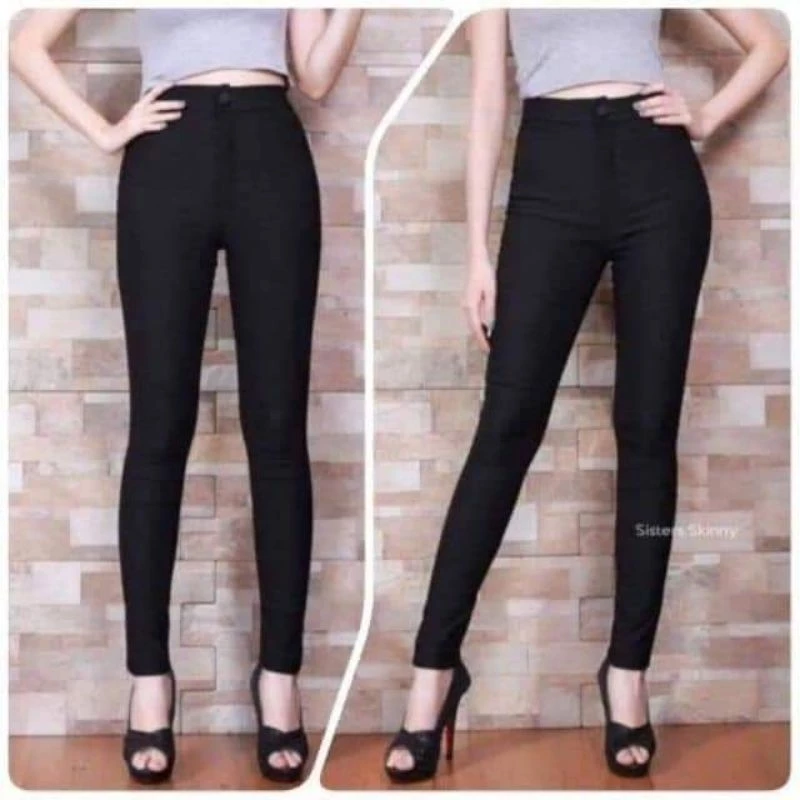 (NT 10)กางเกงสกินนี่แบบซิปหน้าป้ายทอง(Size S-42)แบนด์ Nongta