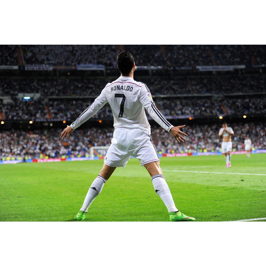โปสเตอร์Cristiano Ronaldo คริสเตียโน โรนัลโด Poster ร้านคนไทย รับทำโปสเตอร์ รับทำกรอบตามขนาด