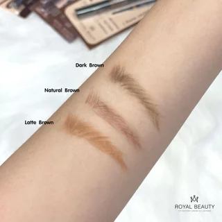 Royal beauty ดินสอเขียนคิ้ว เขียนง่าย ติดทนพร้อมบำรุง [แบบแท่ง]