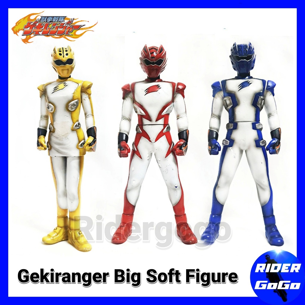 โมเดล เกคิเรนเจอร์ Gekiranger Big Soft Figure ของแท้ Banpresto