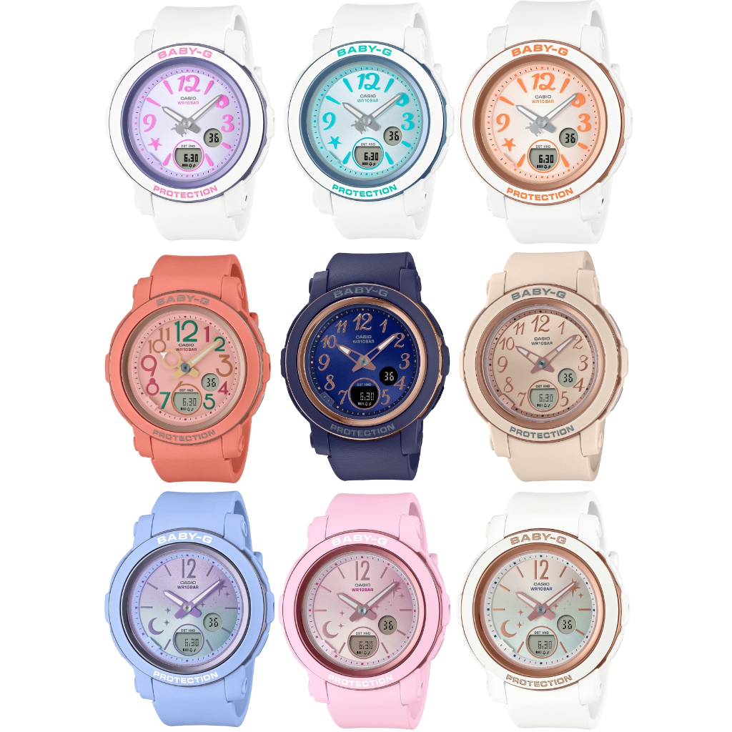 แท้ cmg Casio Baby-g. BGA-150 BGA-290 BGA-290PA-4A BGA-290SA BGA-290DSประกันศูนย์ 1 ปี(5.BGA-150ST-4A)