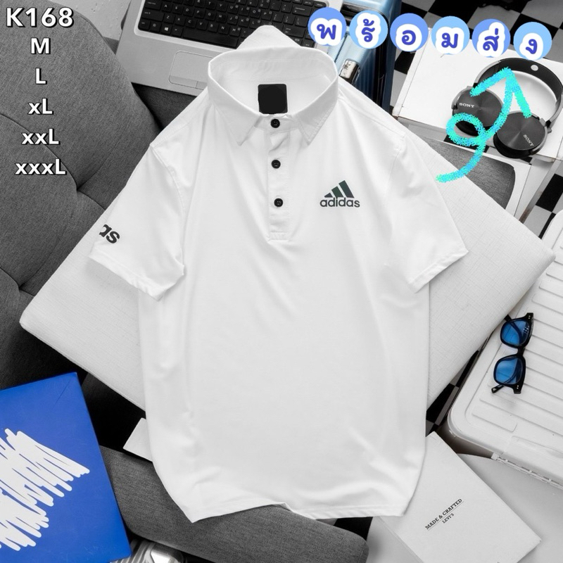 เสื้อตีกอล์ฟผู้ชาย เสื้อกีฬาผู้ชาย เนื้อผ้ายืดหยุ่นได้ดี ดีไซน์มาใหม่