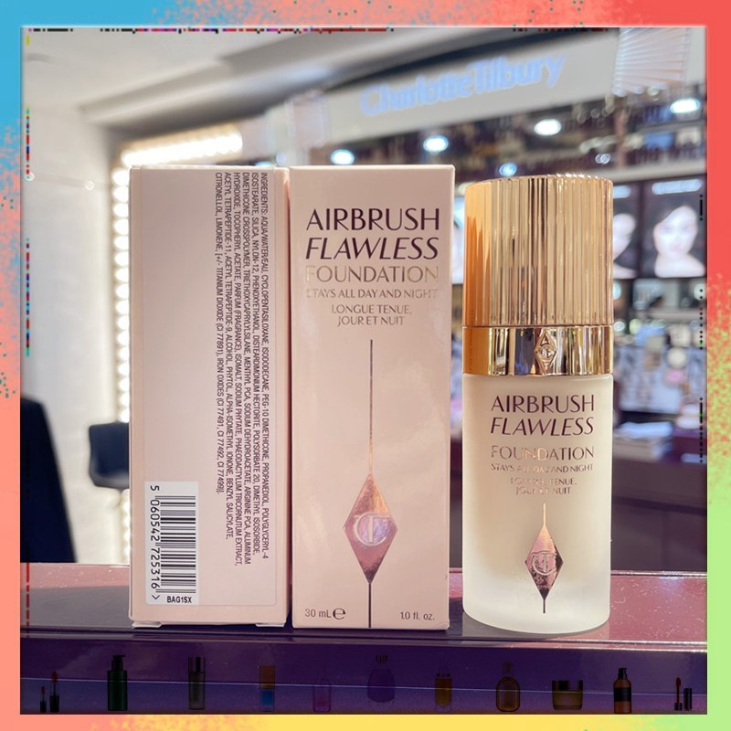 แท้ Charlotte Tilbury CTAirbrush Flawless Foundation 30ml