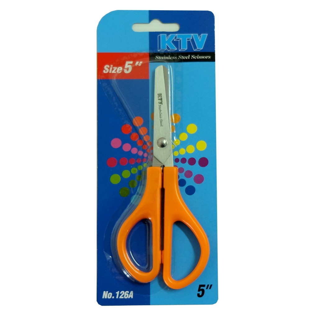 KTV กรรไกร 5 นิ้ว ตรา KTV Scissors