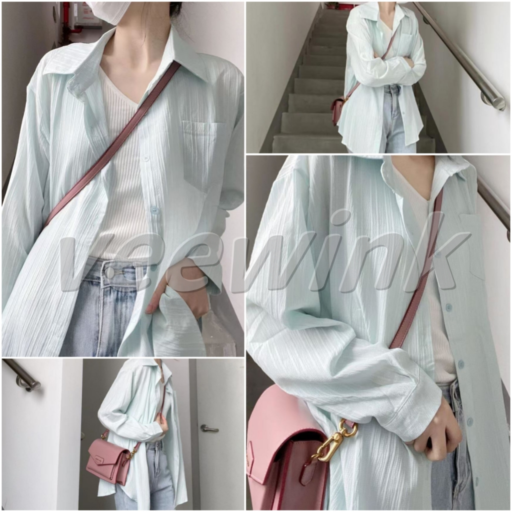 Veewink พร้อมส่งจากกทม เสื้อกันแดด เสื้อกันยูวี​ S-2XL