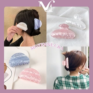[พร้อมส่งจากไทย] กิ๊บติดผมแฟชั่นอินเทรนด์ สไตล์เรียบง่าย คุณภาพสูง กิ๊บอะคริลิก หรูหราระดับไฮเอนด์และเบา คลิปปลาฉลาม