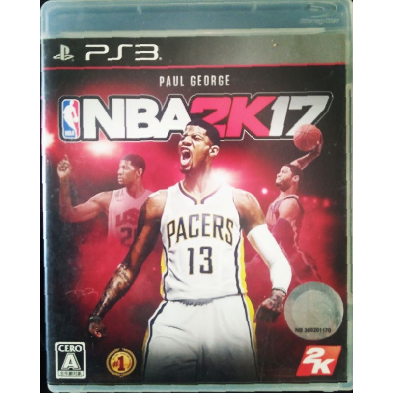แผ่นเกมPs3มือสองสภาพดี NBA2K17