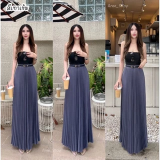 กระโปรงพลีท ทรงสวย ทรงปลายบาน ใส่แล้วพริ้วสวย หุ่นไหนก็ใส่สวย