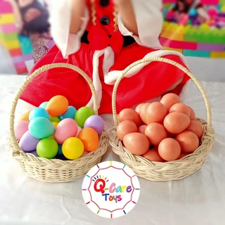 ส่งไว.ไข่จับสลาก.คละสี-พาสเทล-สีธรรมชาติ.ตักไข่🥚