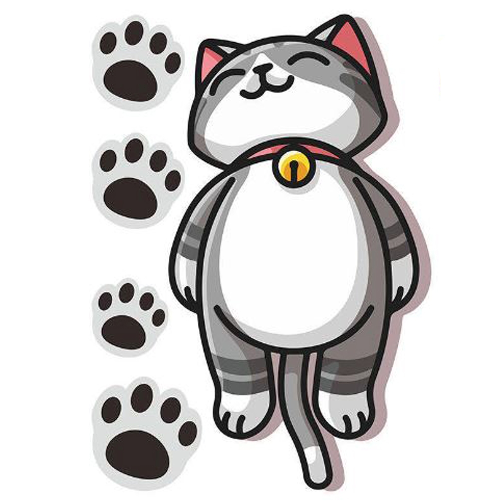 (ส่งจากไทย) สติ๊กเกอร์สัตว์เลี้ยง สติ๊กเกอร์ติดรถการ์ตูน สติ๊กเกอร์การ์ตูน ติดรถ ติดแอร์ ติดได้หลากหลาย สติ๊กเกอร์สวยๆ