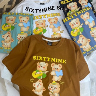 พร้อมส่ง เสื้อยืดพิมพ์ลาย 