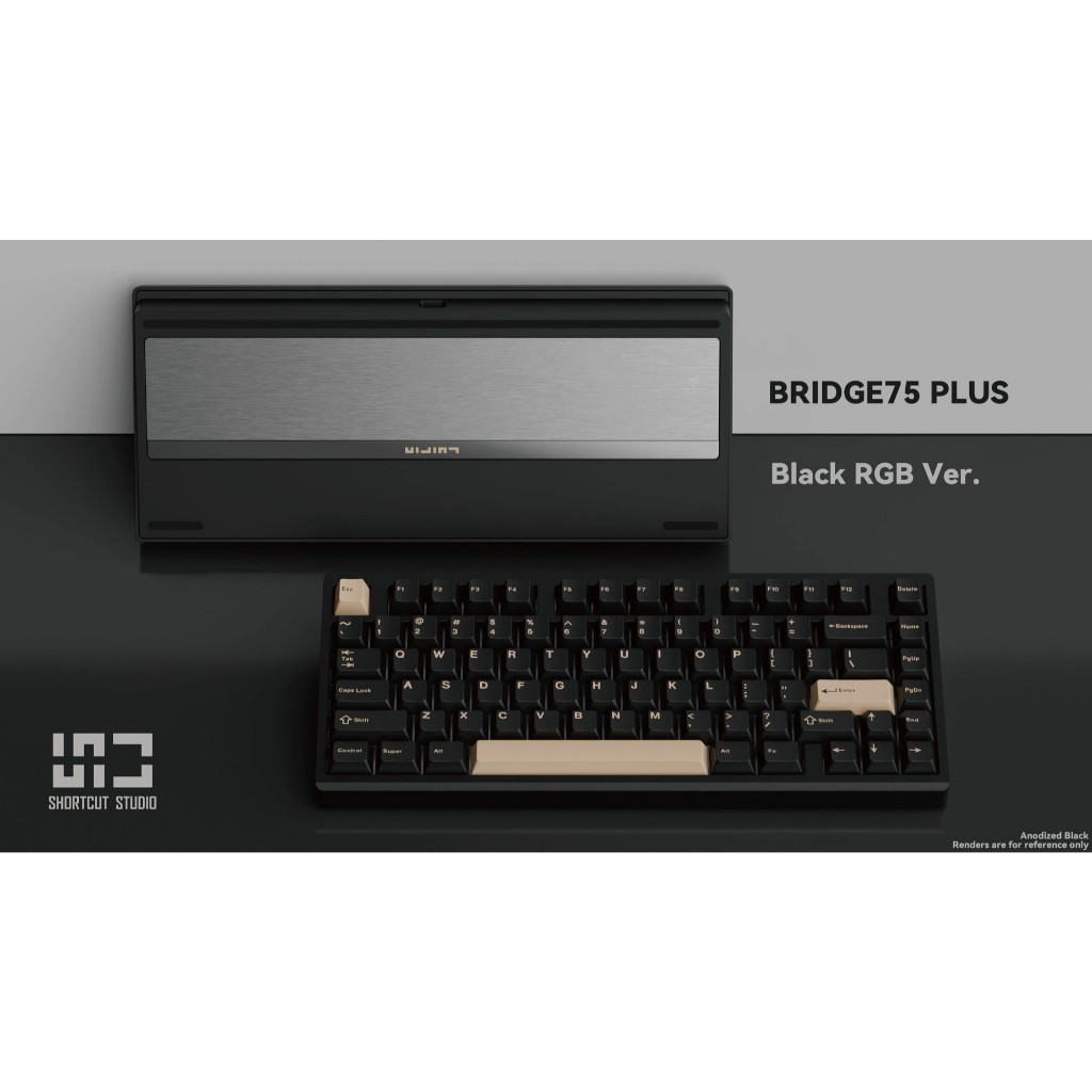 (สินค้าแท้-ส่งจากไทย) Bridge75 Shortcut Studio Mechanical Keyboard Bridge 75 PLUS HE
