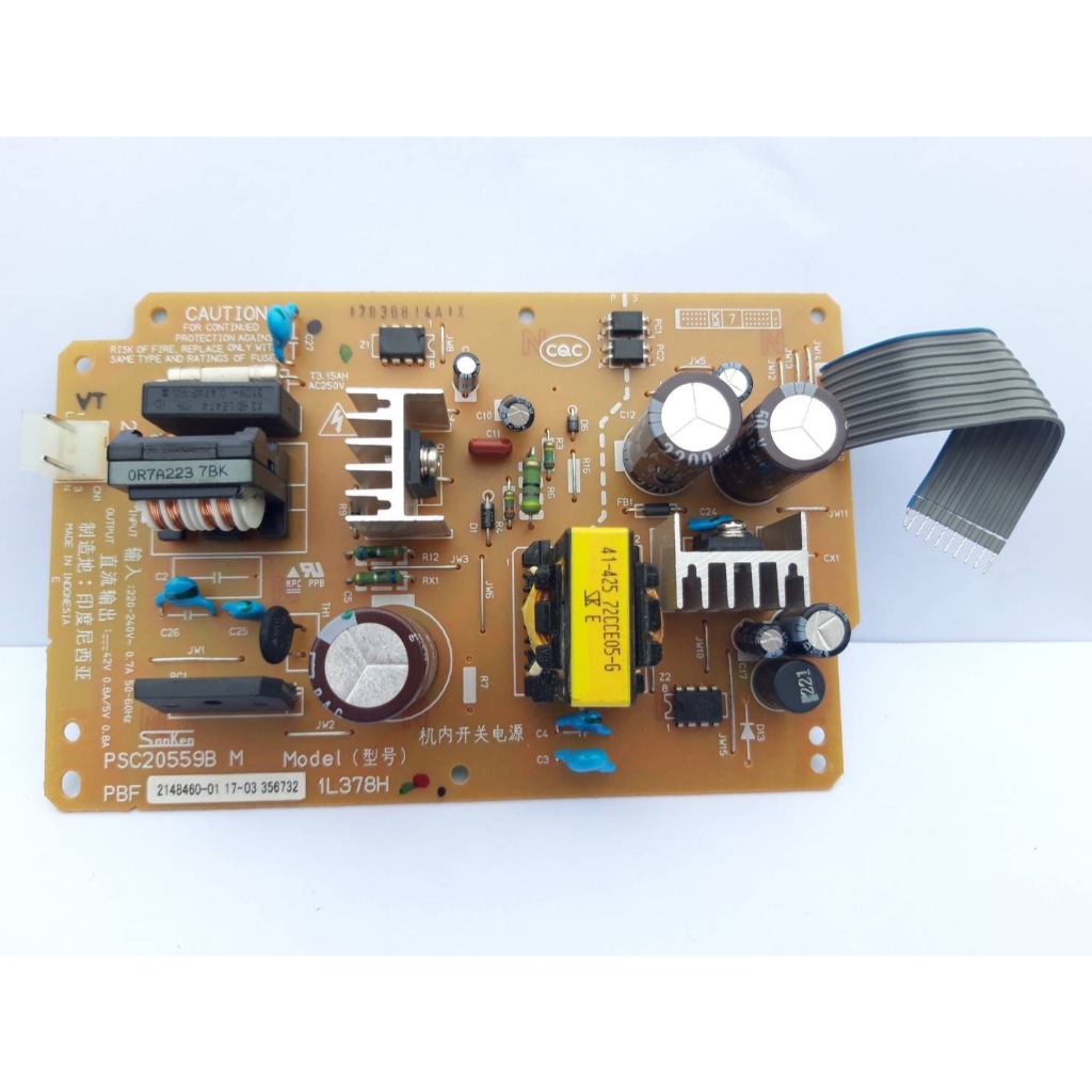 บอร์ด Power Supply Printer Epson LQ590-2090 ประกัน 1เดือน พร้อมส่ง มือสอง