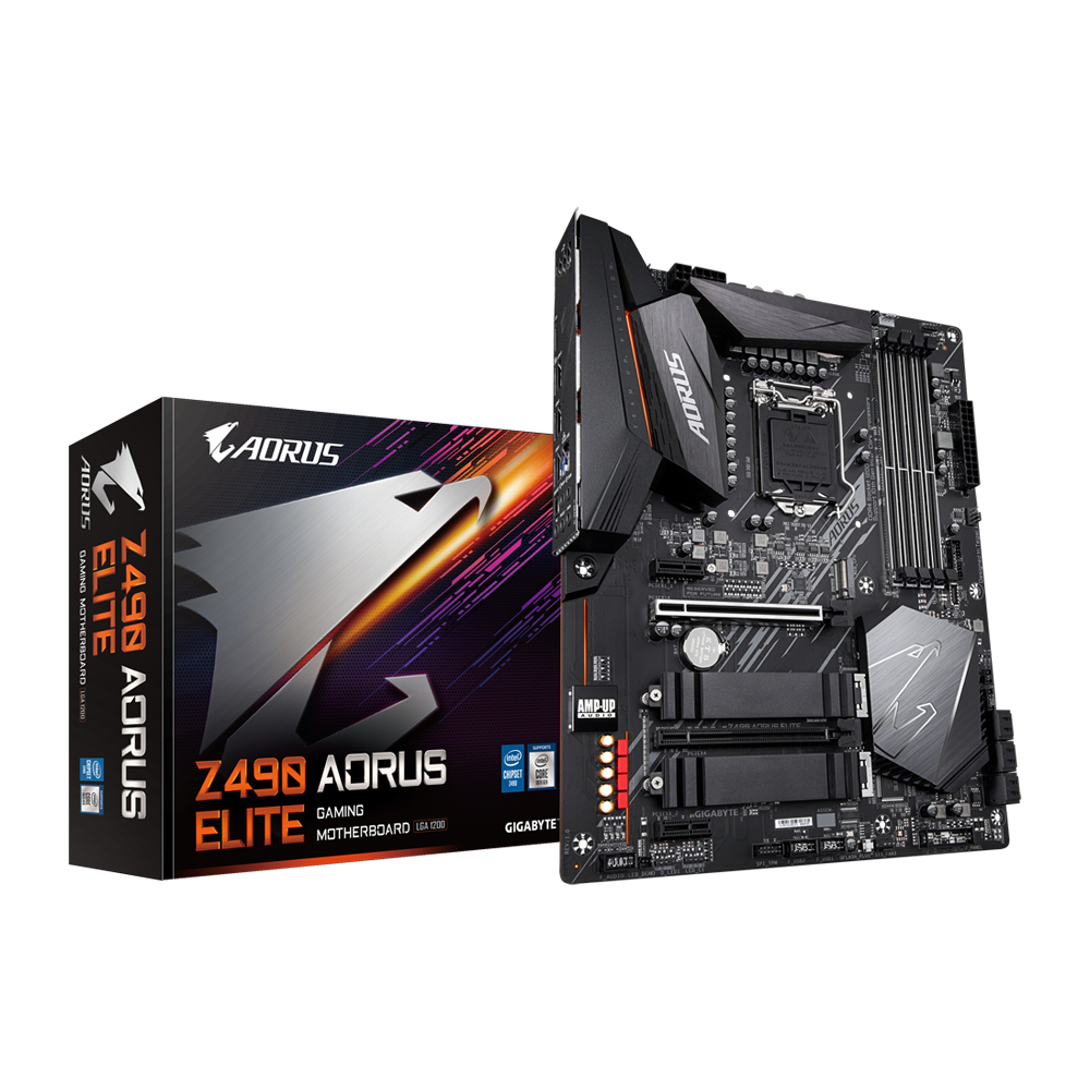 MAINBOARD (เมนบอร์ด) 1200 GIGABYTE Z490 AORUS ELITE