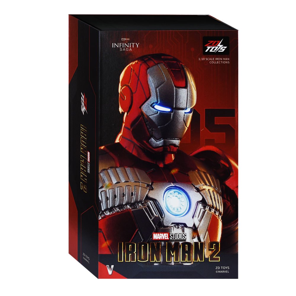 Iron Man Mark05 (ไอรอนแมน มาร์ค 05)(ZD TOYS) - (ลิขสิทธิ์แท้) (1906-05)