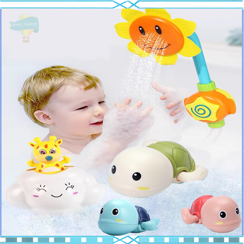คู่หูที่ดีสำหรับการอาบน้ำ! อาบน้ำทารกในห้องน้ำของเล่นอาบน้ำ ของเล่นเด้ก