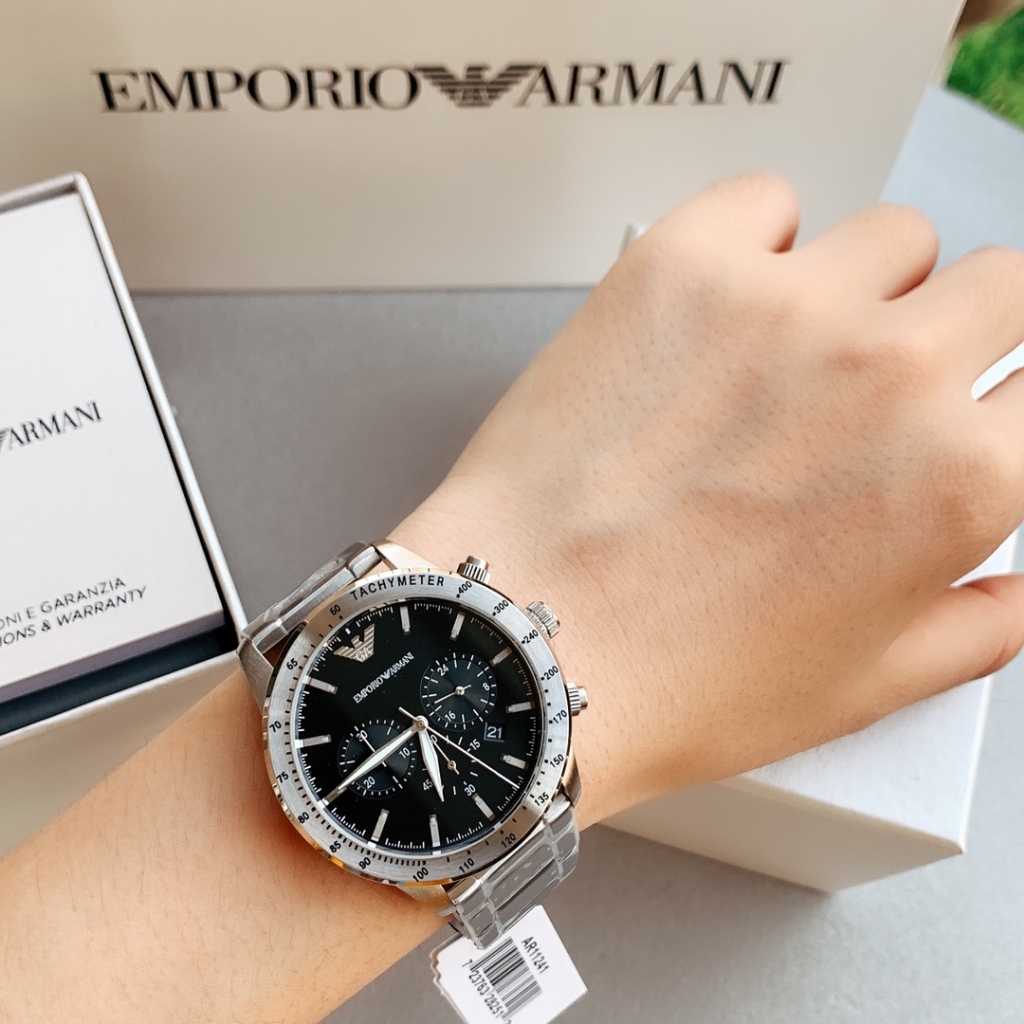 Emporio Armani Men's Quartz Chronograph Watch with StrapAR11241 AR111242 AR11391 AR11521 AR11471 AR11472