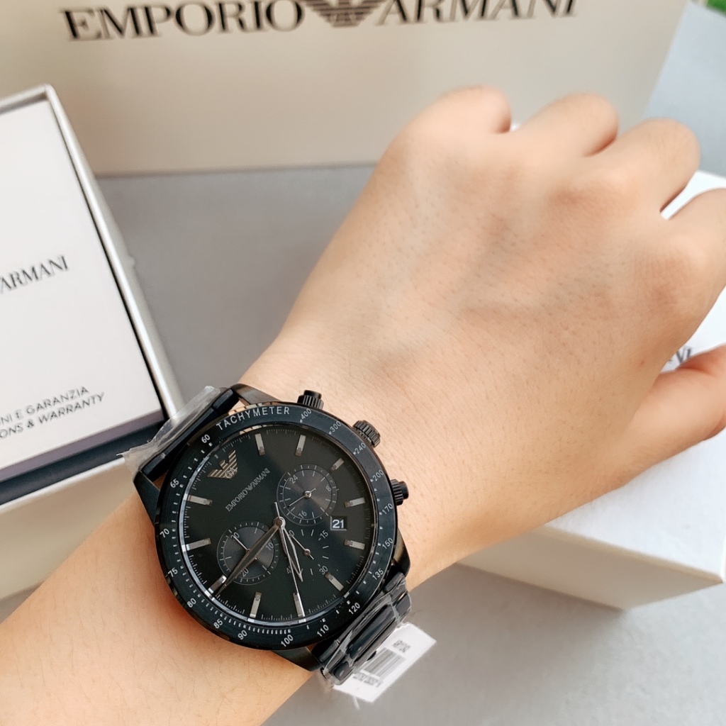 Emporio Armani Men's Quartz Chronograph Watch with StrapAR11241 AR111242 AR11391 AR11521 AR11471 AR11472