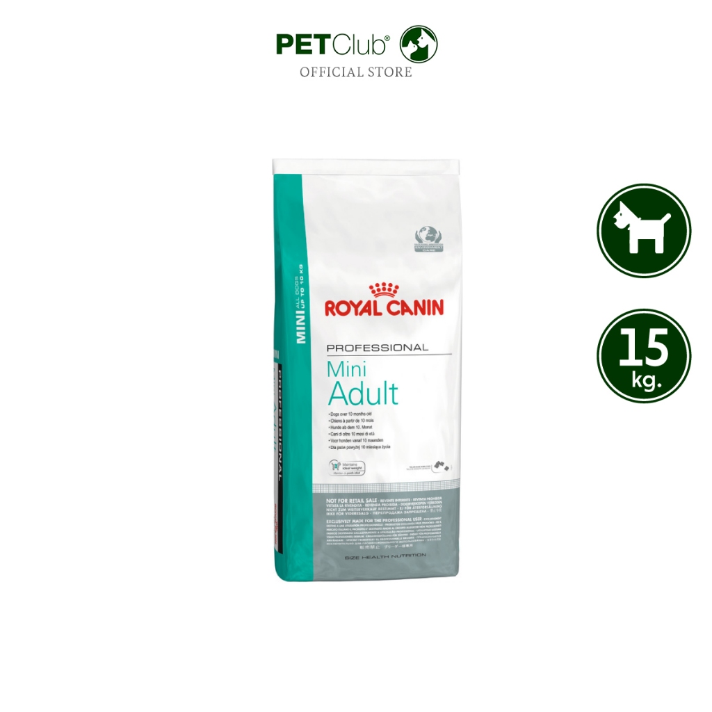 [PETClub] Royal Canin Mini Adult - สุนัขโต พันธุ์เล็ก [15kg.]