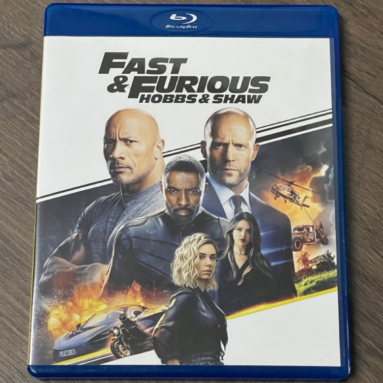 แผ่น Blue ray Fast and Furious Hobbs & shaw