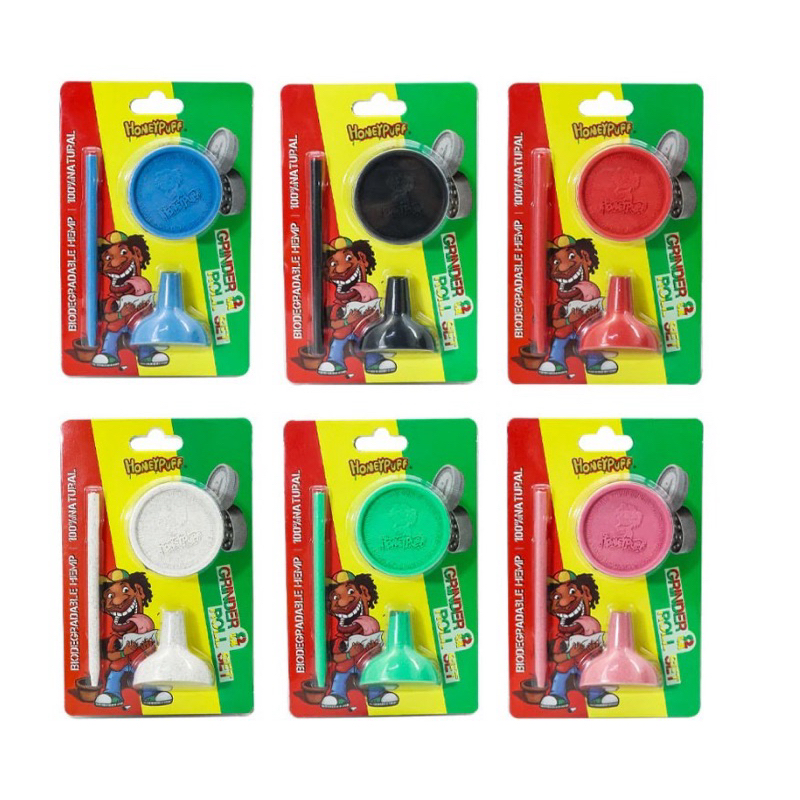 Hemp Grinder & Roll Set