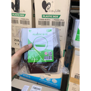 (4แพค) กล่องอาหาร พิเศษ 3 แถม 1 แพค (100ใบ)F1000/F750/F650/F500