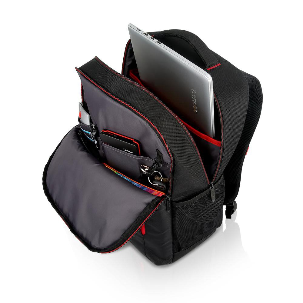 Original กระเป๋าโน้ตบุ๊ก Lenovo B510 15.6" สีดำ backpack laptop bag 42 x 13 x 33 cm ผ้า Oxford